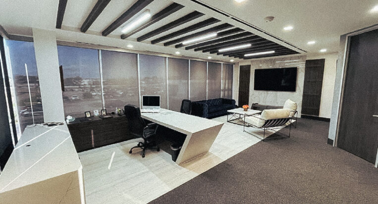 CEO OFFICE W/PRIVATE RESTROOM